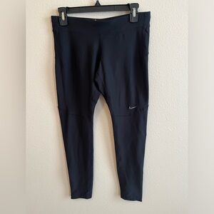 Nike black Dri-Fit running tights size Medium